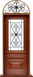 sovereign iron: double door + sidelight on right