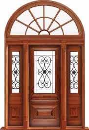 sovereign iron: double door + sidelight on right