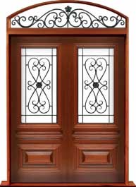 sovereign iron: double door + sidelight on right